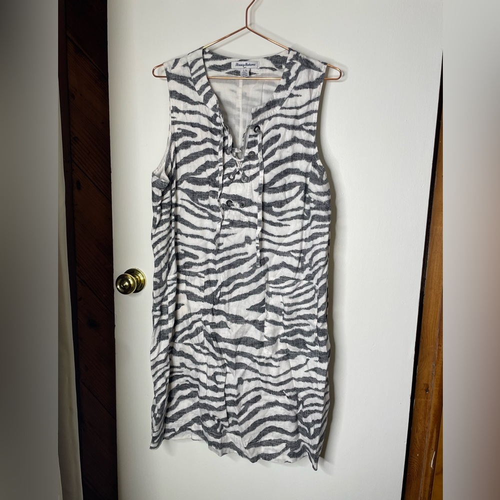 Tommy Bahama Zebra Patterned Dress